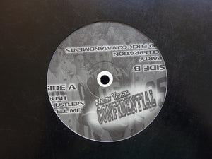 New York Confidential ‎– Rush - Hustlers - Tell Me - Party - Celebration - 10 Fuck Commandements (12")