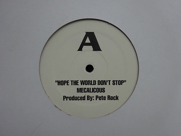 Mecalicous ‎– Hope The World Don't Stop / How You Feel (12