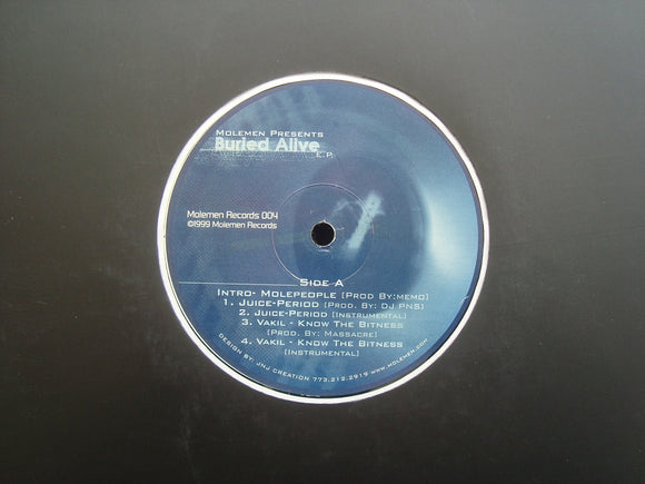 Molemen ‎– Buried Alive (EP)