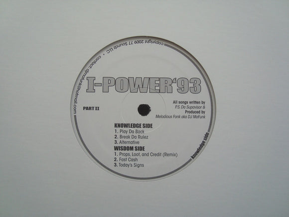 I-Power ‎– I-Power '93 (EP)