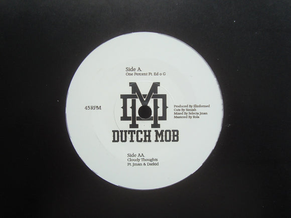 Hi Res & Mistafire are Dutch Mob ‎– One Percent / Cloudy Thoughts (7