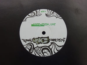 QNC ‎(Q-Ball & Curt Cazal) – Hype, Fresh, Live (12")