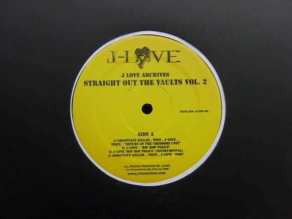 J-Love ‎– J-Love Archives: Straight Out The Vaults Vol.2 (12