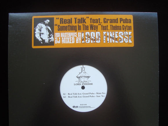 Lord Finesse ‎– Real Talk (12