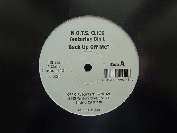 N.O.T.S. Click / Xperadó ‎– Back Up Off Me / Watch Ya Step (12