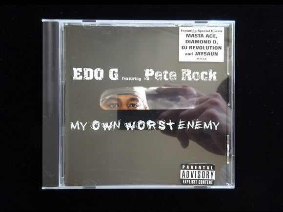Edo G featuring Pete Rock ‎– My Own Worst Enemy (CD)
