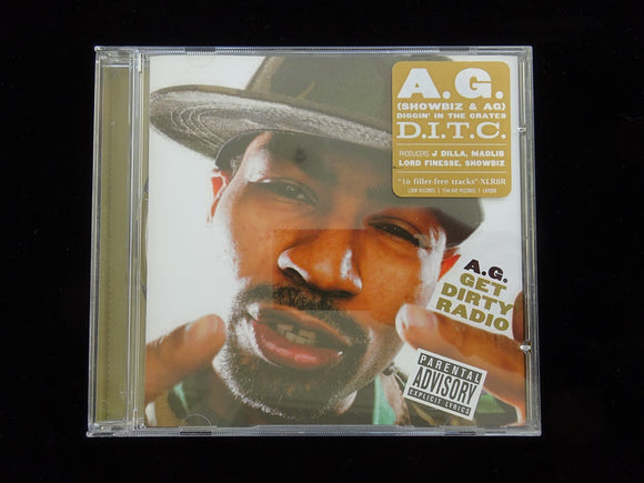 A.G. ‎– Get Dirty Radio (CD)