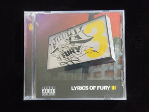 Lyrics Of Fury 3 (CD)
