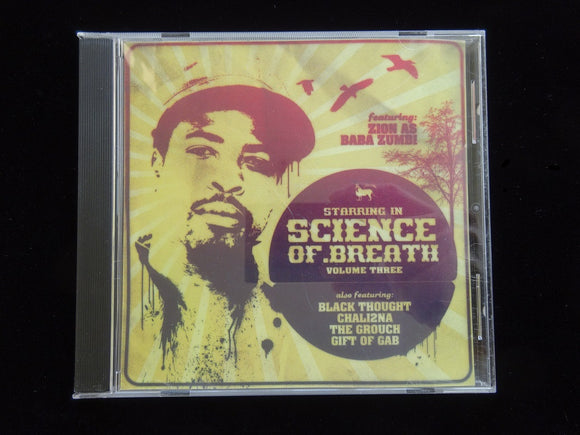 Zion As Baba Zumbi ‎– Science Of .Breath Volume Three (CD)