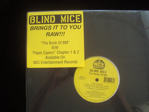 Blind Mice ‎– The Book Of BM / Paper Capers (12")