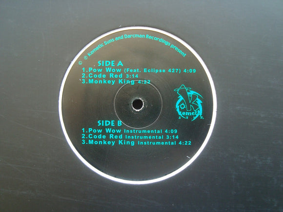 Fundamentals ‎– Pow Wow / Code Red / Monkey King (12“)