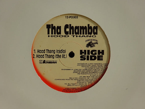Tha Chamba ‎– Hood Thang (12