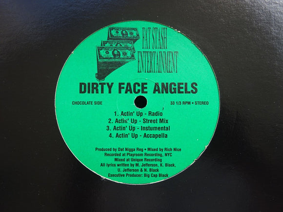Dirty Face Angels ‎– Actin' Up / MOElogical (12