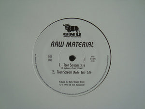 Raw Material ‎– Teen Scream (12")