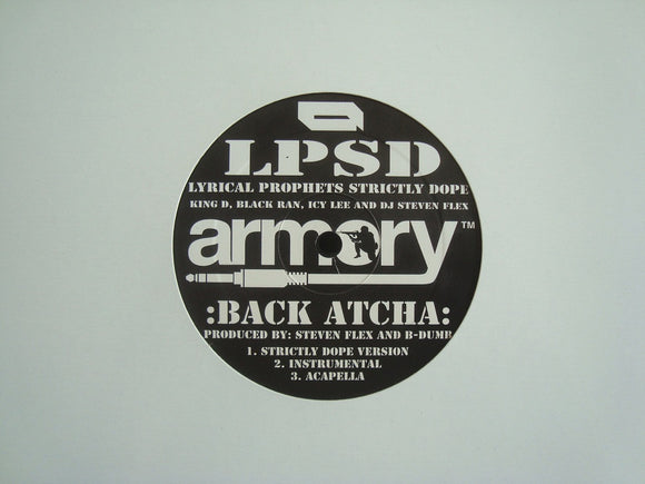 LPSD - Most Desh ‎– Back Atcha / Microphone Enhancer (12