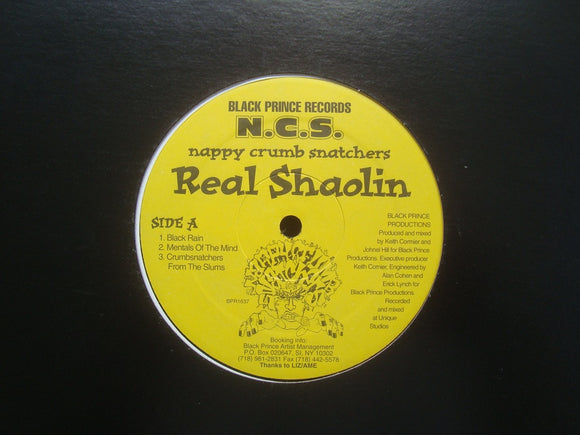 Nappy Crumb Snatchers ‎– Real Shaolin (EP)