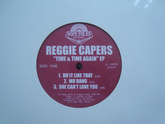 Reggie Capers ‎– Time & Time Again (EP)
