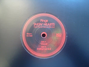 Pings ‎– Takin' Hearts (7")