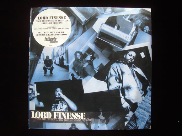 Lord Finesse ‎– From The Crates To The Files ...The Lost Sessions (3LP)