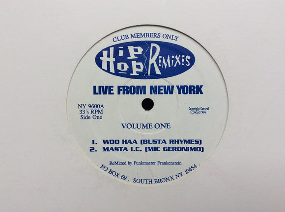 Live From New York Volume One (EP)